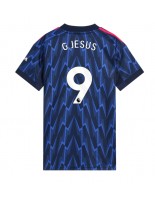 Arsenal Gabriel Jesus #9 Bortedrakt Dame 2025-26 Korte ermer